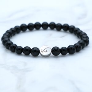 Onyx armband - 6mm