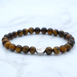 Tijgeroog armband - 6mm