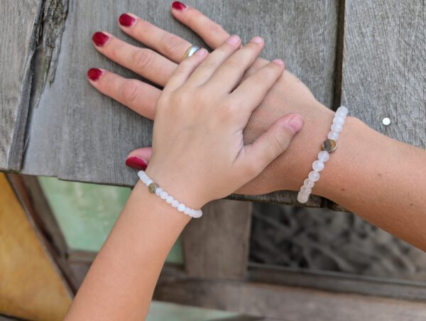 Jade wit set moeder & dochter - Afbeelding 2