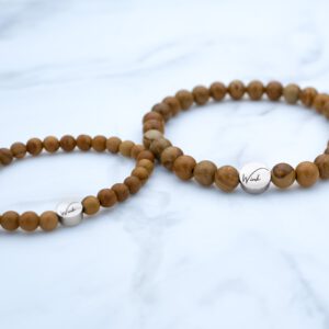 Wood Lace set moeder & dochter